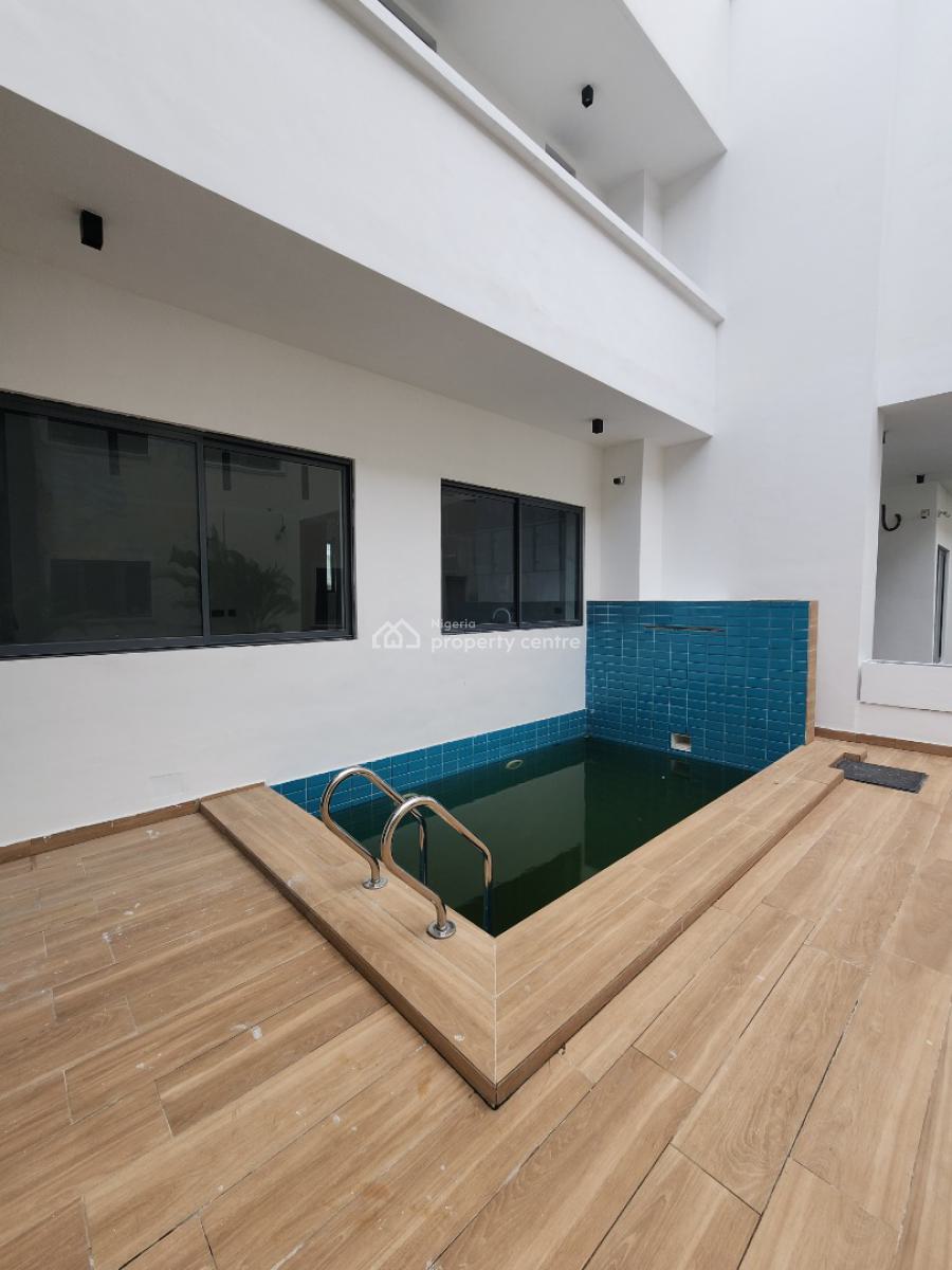 Luxury 5 Bedroom Semi Detached Duplex with Bq, Pool, Cinema, Ikate, Lekki, Lagos, Semi-detached Duplex for Sale