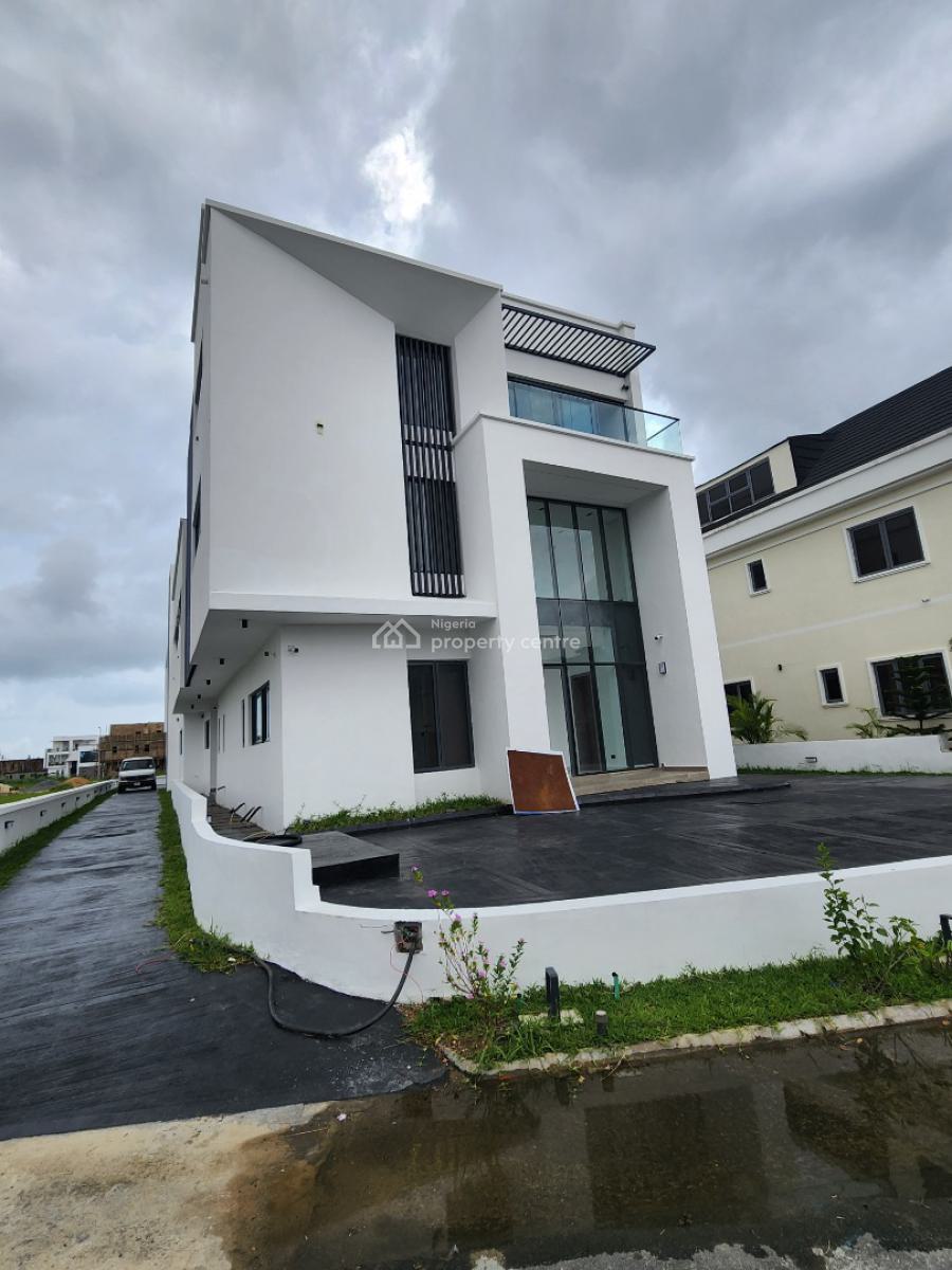 Luxury 5 Bedroom Semi Detached Duplex with Bq, Pool, Cinema, Ikate, Lekki, Lagos, Semi-detached Duplex for Sale