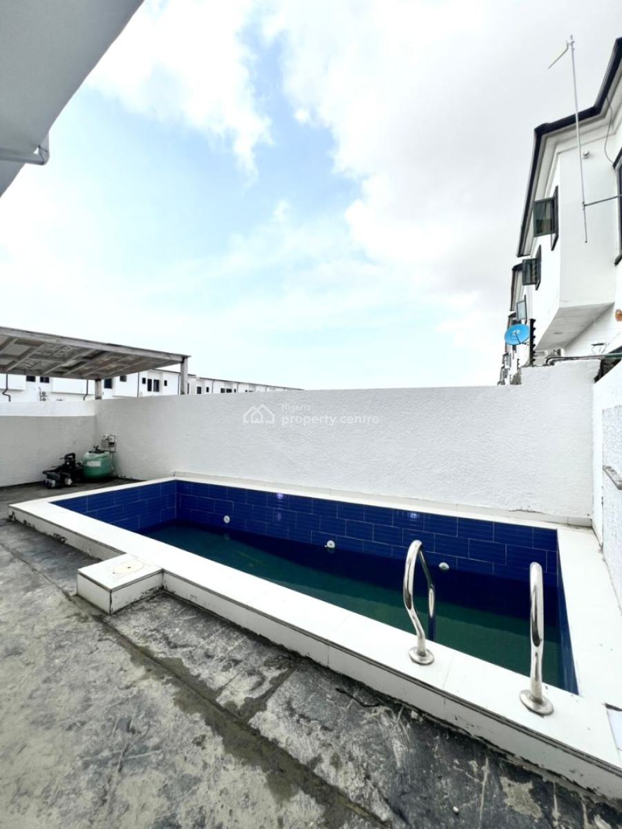 Newly Built 5 Bedroom Detached Duplex with Bq, Pool in a Secure Estate, Vgc, Lekki, Lagos, Detached Duplex for Sale