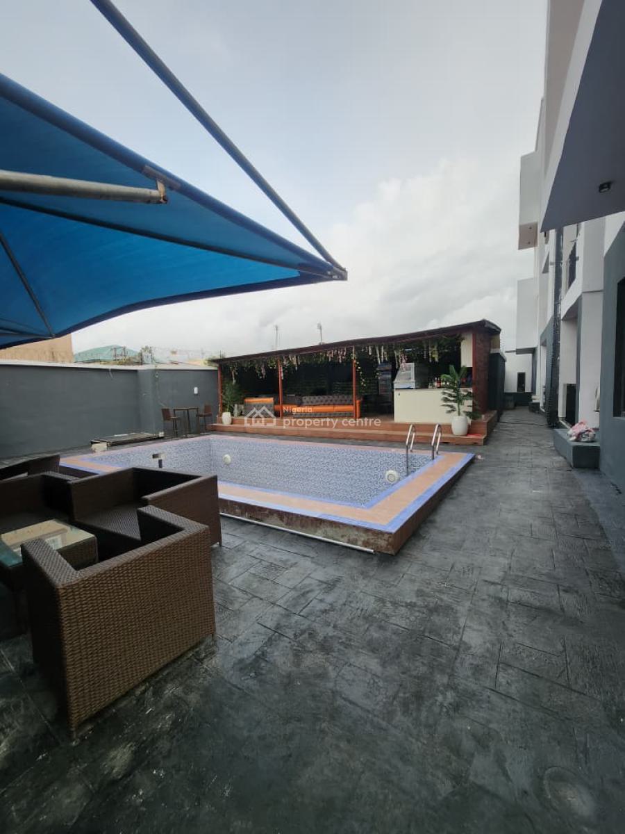 Spacious 2 Bedroom Flat Apartment with Pool Sit Out and Elevator, Ikate, Lekki, Lagos, Flat / Apartment for Rent