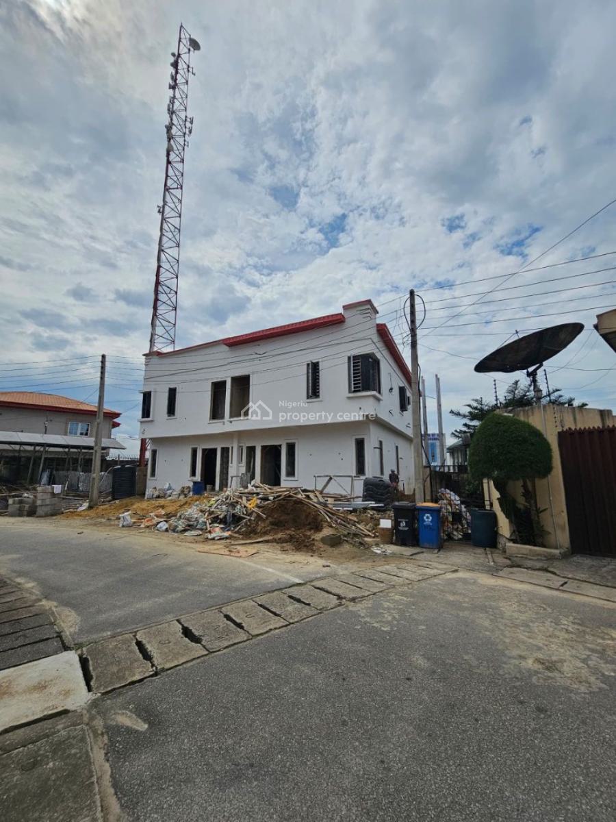 Newly Built 4 Bedroom Semi Detached Duplex with Nice Features, Affordable 4 Bedroom in a Lovely Environment Alausa Ikeja, Alausa, Ikeja, Lagos, Semi-detached Duplex for Sale
