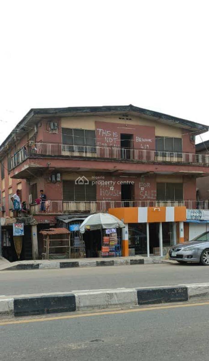 Decent & Solid 2 Storey Building on a Major Road, Agidi, Alapere, Ketu, Lagos, Block of Flats for Sale