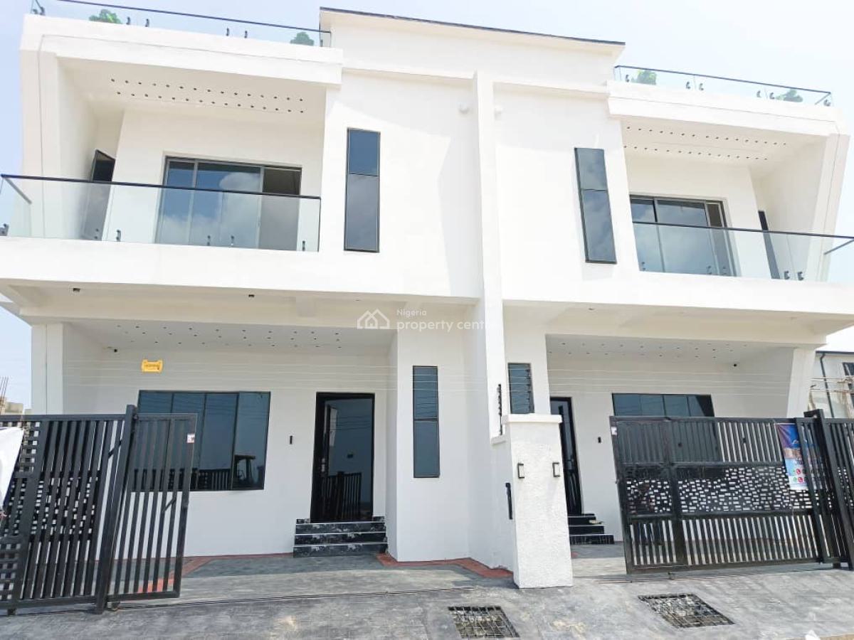 Luxury 4 Bedroom Semidetached Duplex + Bq, Ajah, Lagos, Semi-detached Duplex for Sale