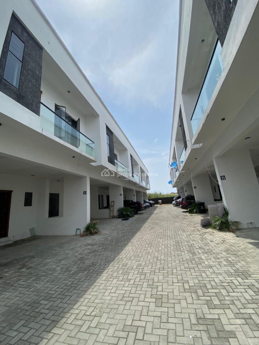 Neatly Built 4 Bedroom Terrace Duplex, Vgc, Lekki, Lagos, Terraced Duplex for Rent