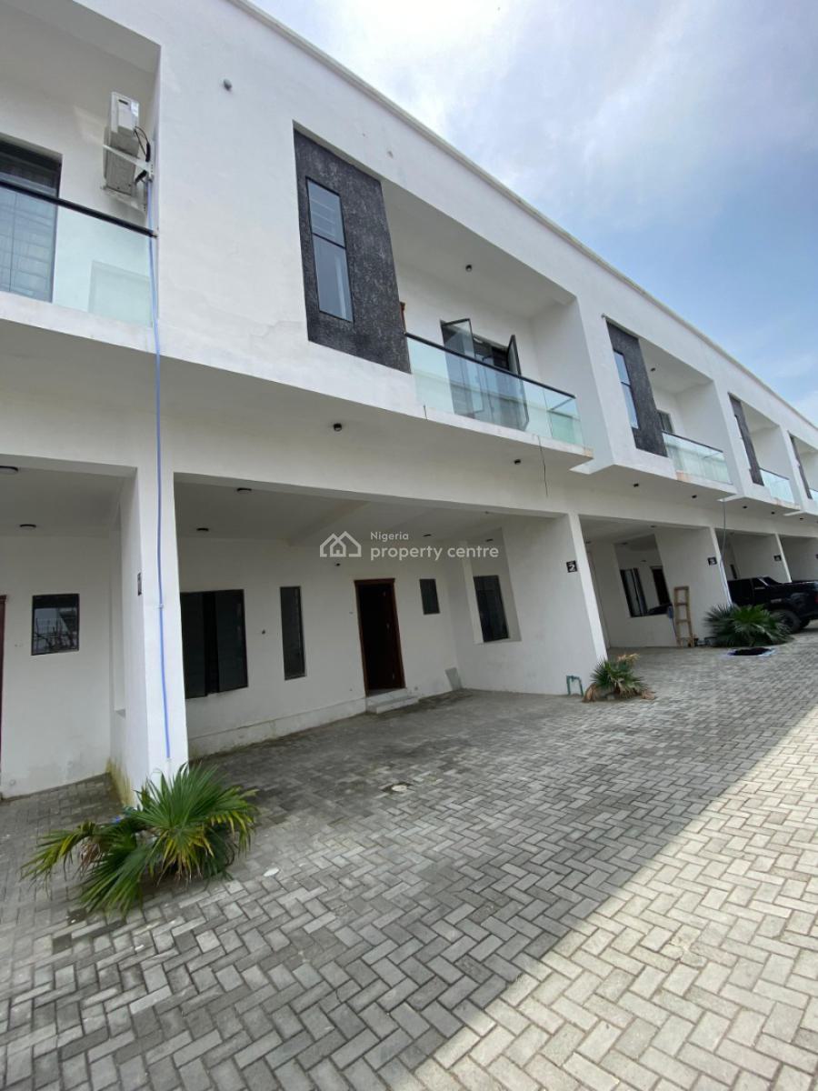 Neatly Built 4 Bedroom Terrace Duplex, Vgc, Lekki, Lagos, Terraced Duplex for Rent