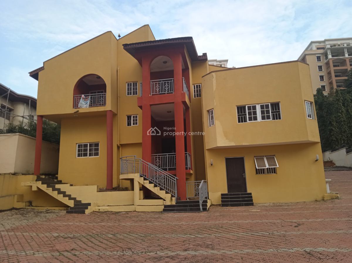 7 Bedroom House with Massive Bungalow Bq, Asokoro District, Abuja, Detached Duplex for Rent