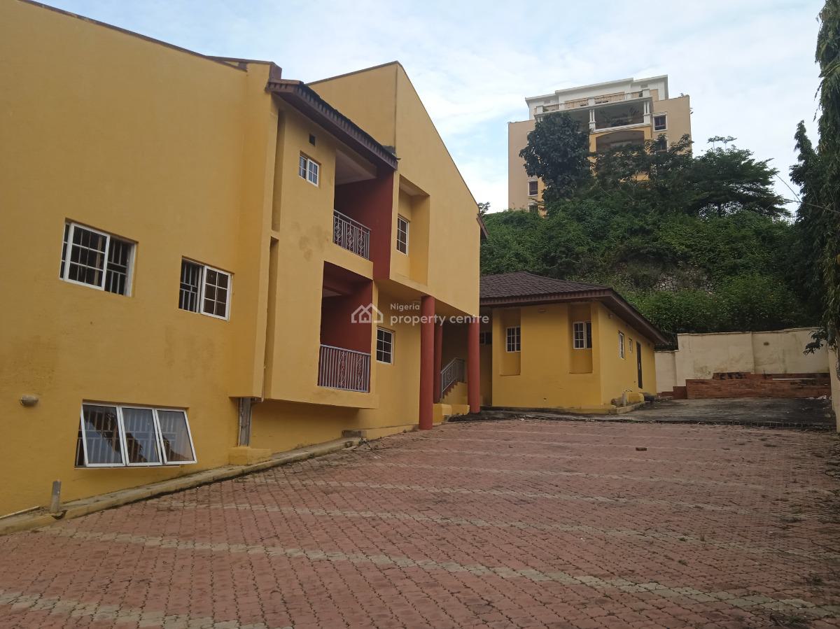7 Bedroom House with Massive Bungalow Bq, Asokoro District, Abuja, Detached Duplex for Rent