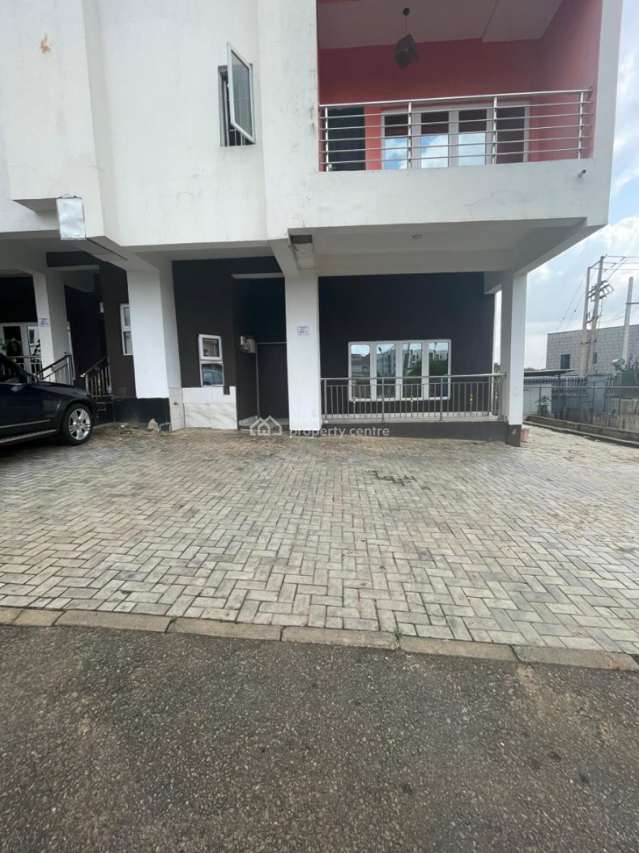 Luxury 3 Bedroom Terrace Duplex with Bq, Katampe Main Behind Aso Radio, Katampe, Abuja, Terraced Duplex for Rent