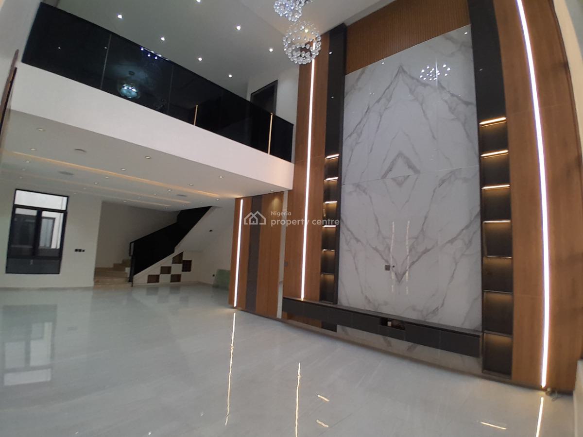Automated 5 Bedroom Fully Detached Duplex with Bq, Cinema, Pool, Royal Gardens Estate, Ajah, Lagos, Detached Duplex for Sale