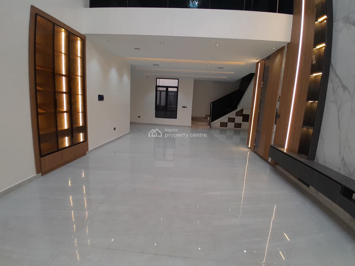 Automated 5 Bedroom Fully Detached Duplex with Bq, Cinema, Pool, Royal Gardens Estate, Ajah, Lagos, Detached Duplex for Sale