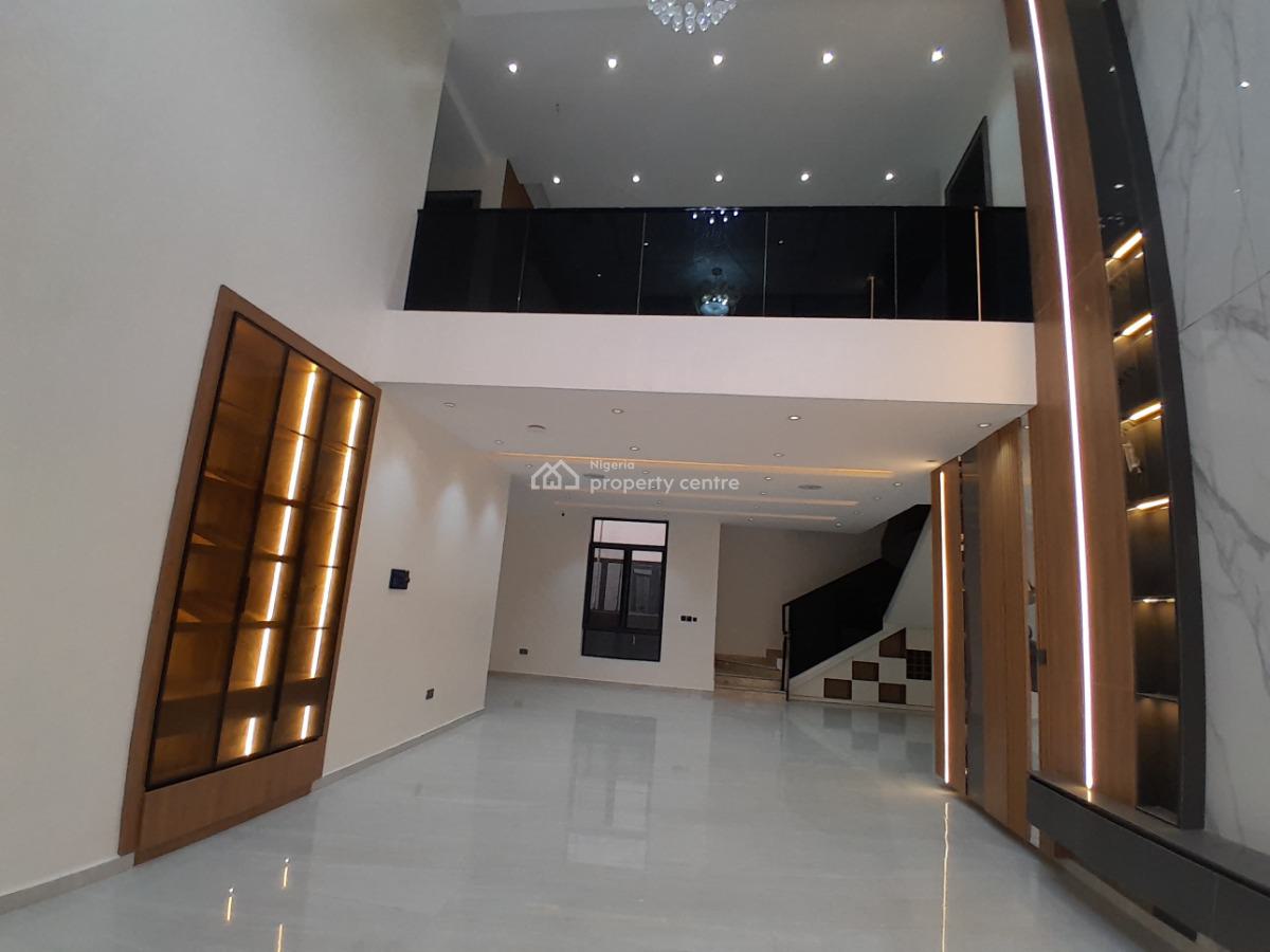 Automated 5 Bedroom Fully Detached Duplex with Bq, Cinema, Pool, Royal Gardens Estate, Ajah, Lagos, Detached Duplex for Sale