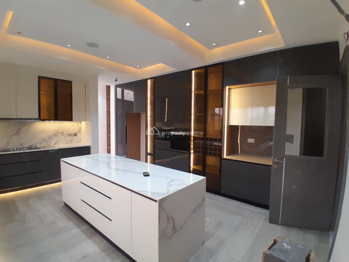 Automated 5 Bedroom Fully Detached Duplex with Bq, Cinema, Pool, Royal Gardens Estate, Ajah, Lagos, Detached Duplex for Sale