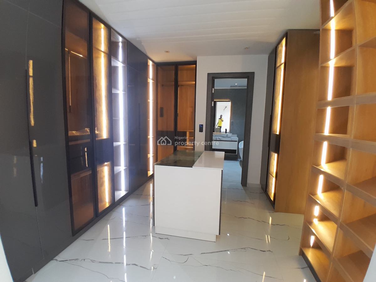 Automated 5 Bedroom Fully Detached Duplex with Bq, Cinema, Pool, Royal Gardens Estate, Ajah, Lagos, Detached Duplex for Sale