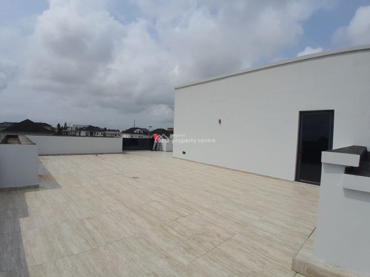 Automated 5 Bedroom Fully Detached Duplex with Bq, Cinema, Pool, Royal Gardens Estate, Ajah, Lagos, Detached Duplex for Sale
