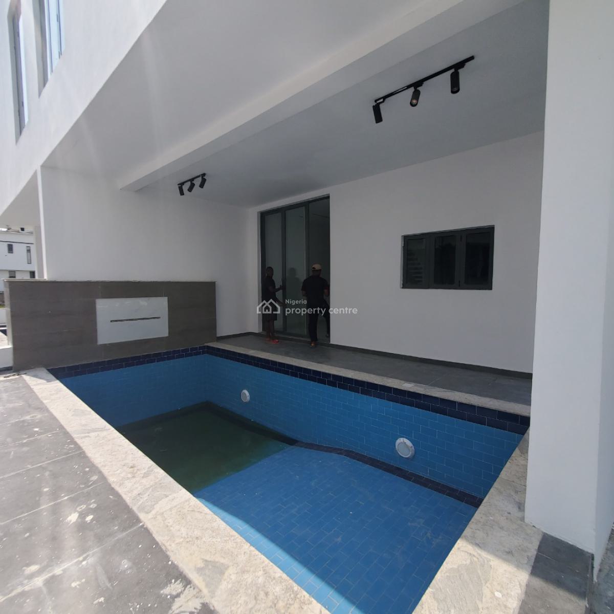 Massive 5 Bedroom Duplex with a Pool,bq,cinema, Ikate, Lekki, Lagos, House for Sale