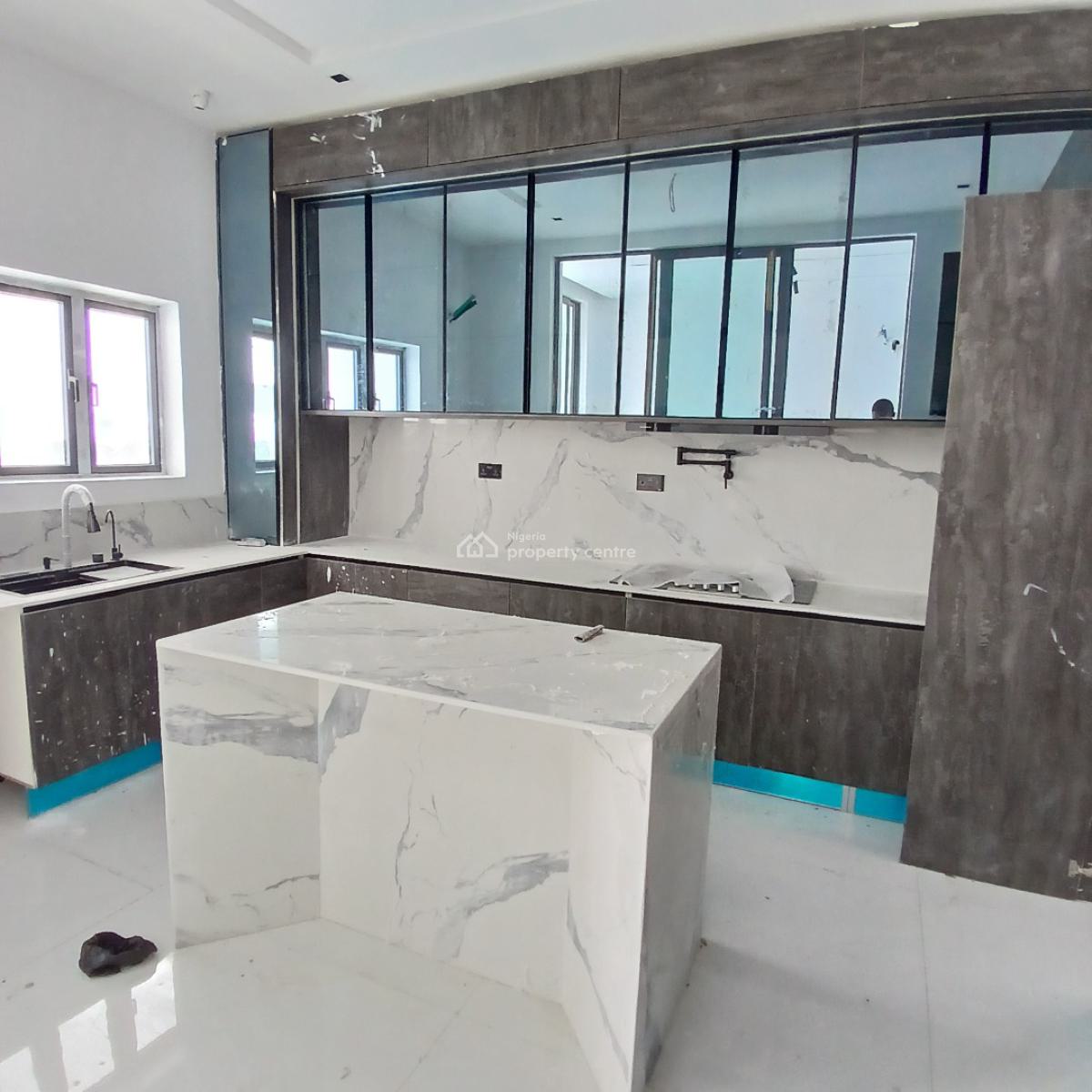 5 Bedroom Detached Duplex with Rooftop Terrace, Bq, Cowrie Creek Estate, Ikate, Lekki, Lagos, Semi-detached Duplex for Sale