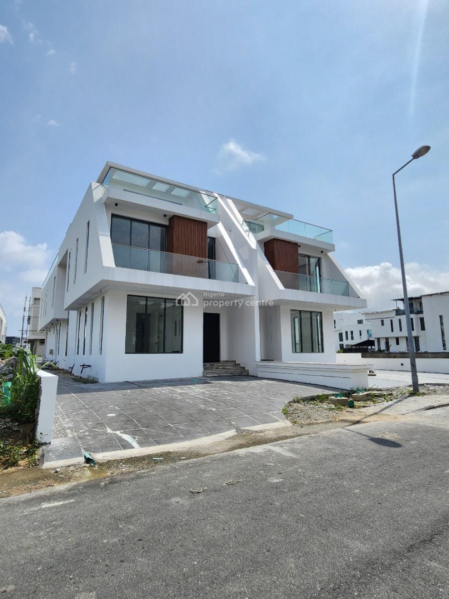 Luxury 5 Bedroom Semi Detached Duplex with Bq, Elevator, Pool, Ikate, Lekki, Lagos, Semi-detached Duplex for Sale