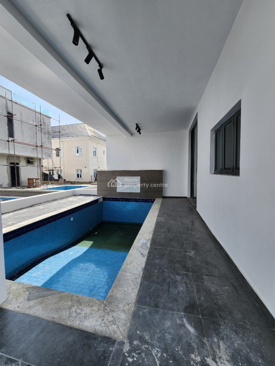 Luxury 5 Bedroom Semi Detached Duplex with Bq, Elevator, Pool, Ikate, Lekki, Lagos, Semi-detached Duplex for Sale