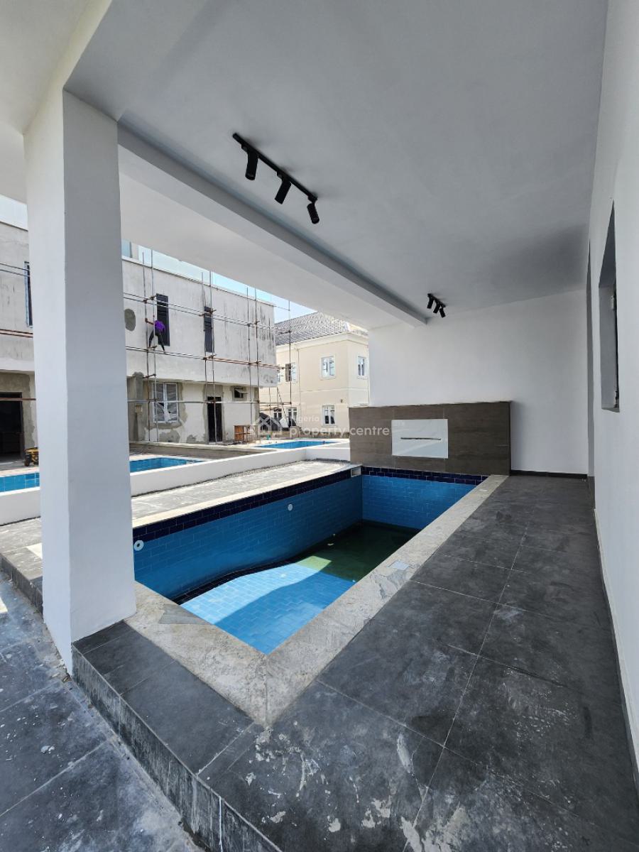Luxury 5 Bedroom Semi Detached Duplex with Bq, Elevator, Pool, Ikate, Lekki, Lagos, Semi-detached Duplex for Sale