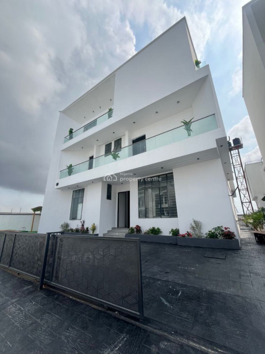 Magnificent 5 Bedroom Duplex with Cinema, Chevron, Lekki, Lagos, Detached Duplex for Sale