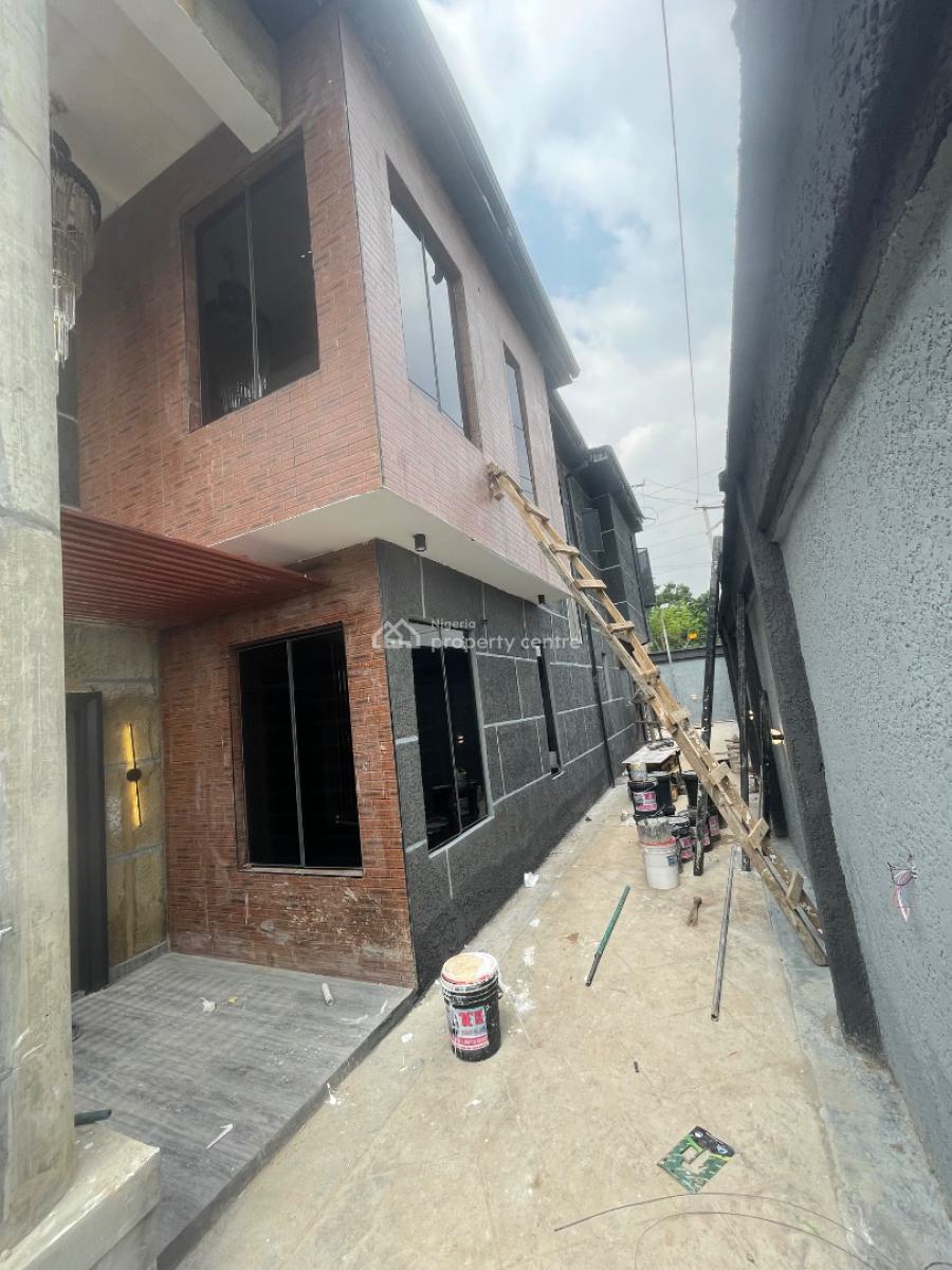 Self Compound Brand New Standard 4 Bedroom Semi Detached Duplex Video Available, Oko-oba, Agege, Lagos, Semi-detached Duplex for Sale