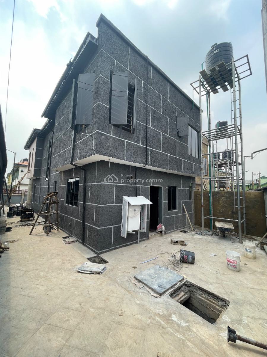 Self Compound Brand New Standard 4 Bedroom Semi Detached Duplex Video Available, Oko-oba, Agege, Lagos, Semi-detached Duplex for Sale