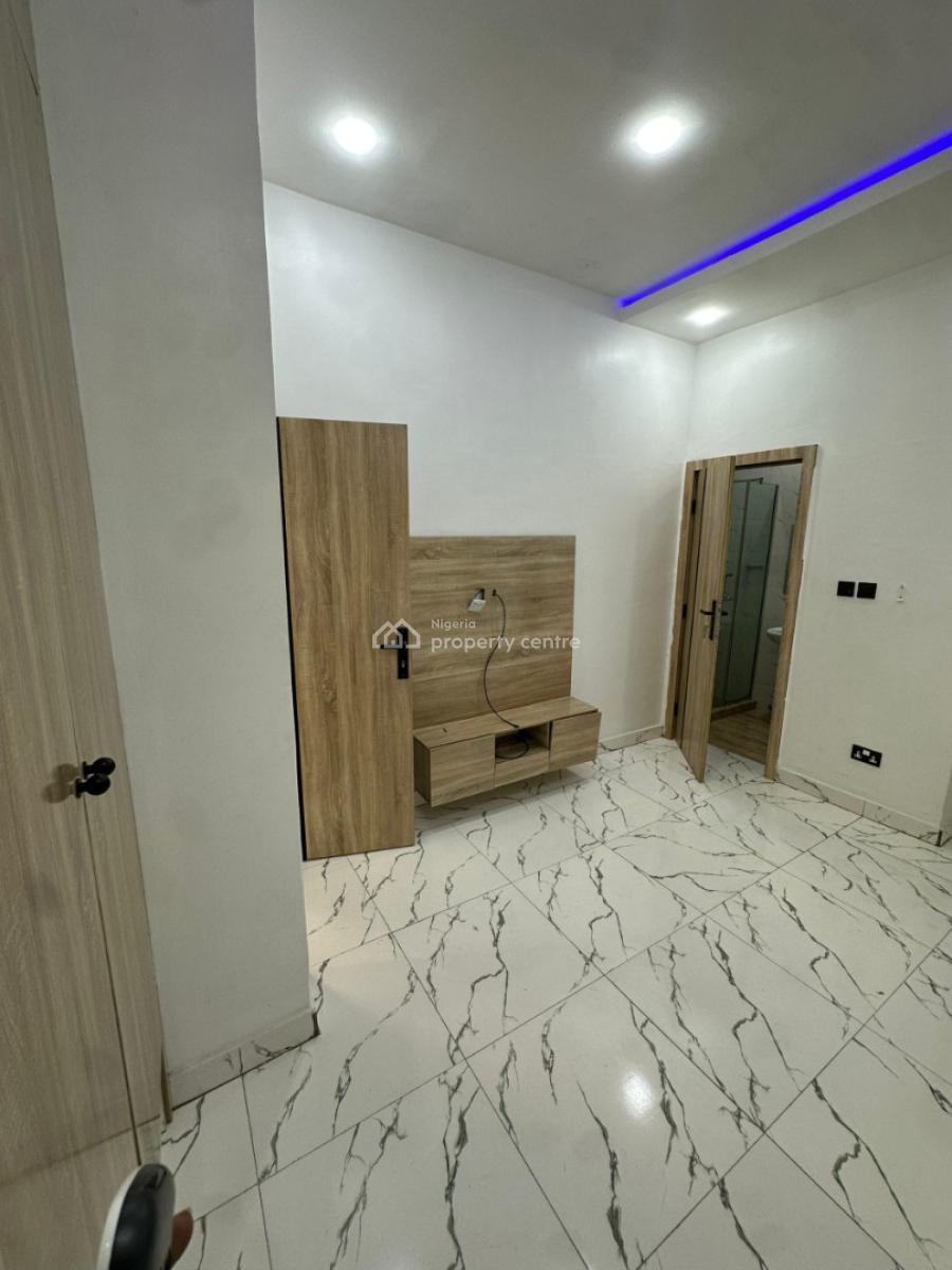 Fully Serviced 4 Bedroom Semi-detached +bq with Acs, Ologolo, Lekki, Lagos, Semi-detached Duplex for Rent