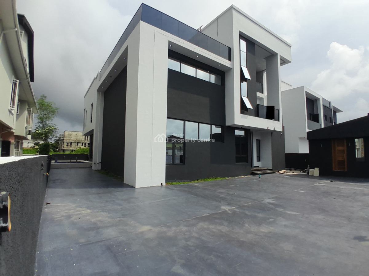 5 Bedroom Fully Detached Duplex with Bq, Pool, Royal Gardens Estate, Ajah, Lekki, Lagos, Detached Duplex for Sale