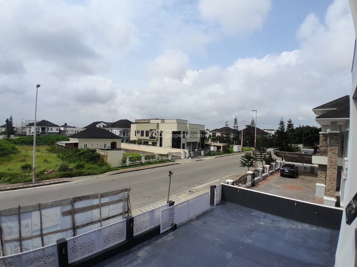 5 Bedroom Fully Detached Duplex with Bq, Pool, Royal Gardens Estate, Ajah, Lekki, Lagos, Detached Duplex for Sale