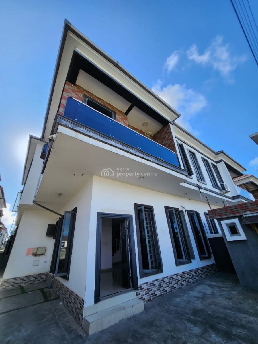 4 Bedroom Semi Detached House with Bq, Orchid Road, Lekki, Lagos, Semi-detached Duplex for Rent