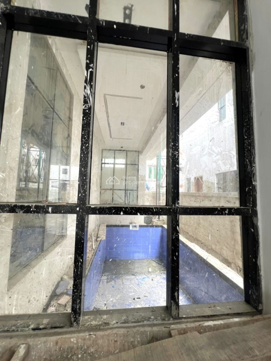 Newly Built 5 Bedroom Detached Duplex with Bq, Pool, Chevron, Lekki, Lagos, Detached Duplex for Sale