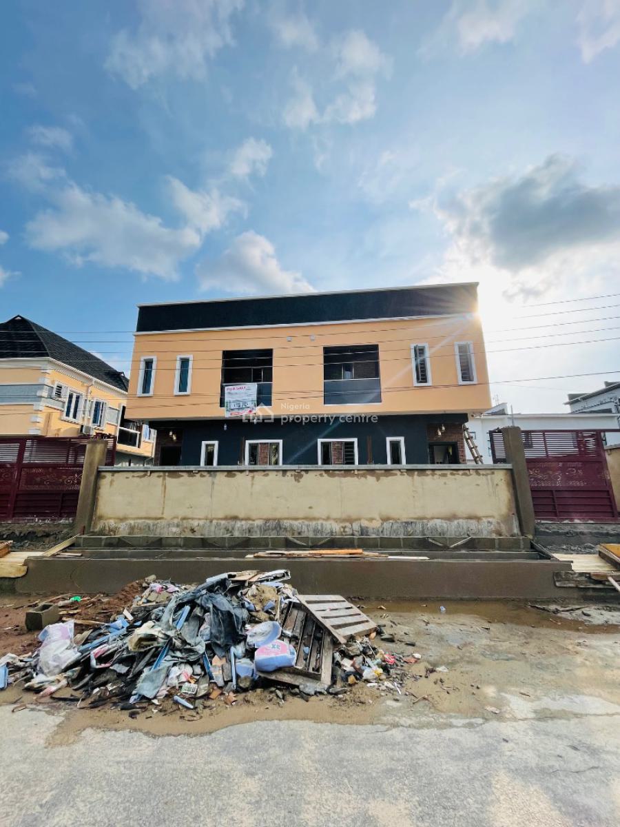 Newly Built 4 Bedroom Semi Detached Duplex, Gbagada, Lagos, Semi-detached Duplex for Sale