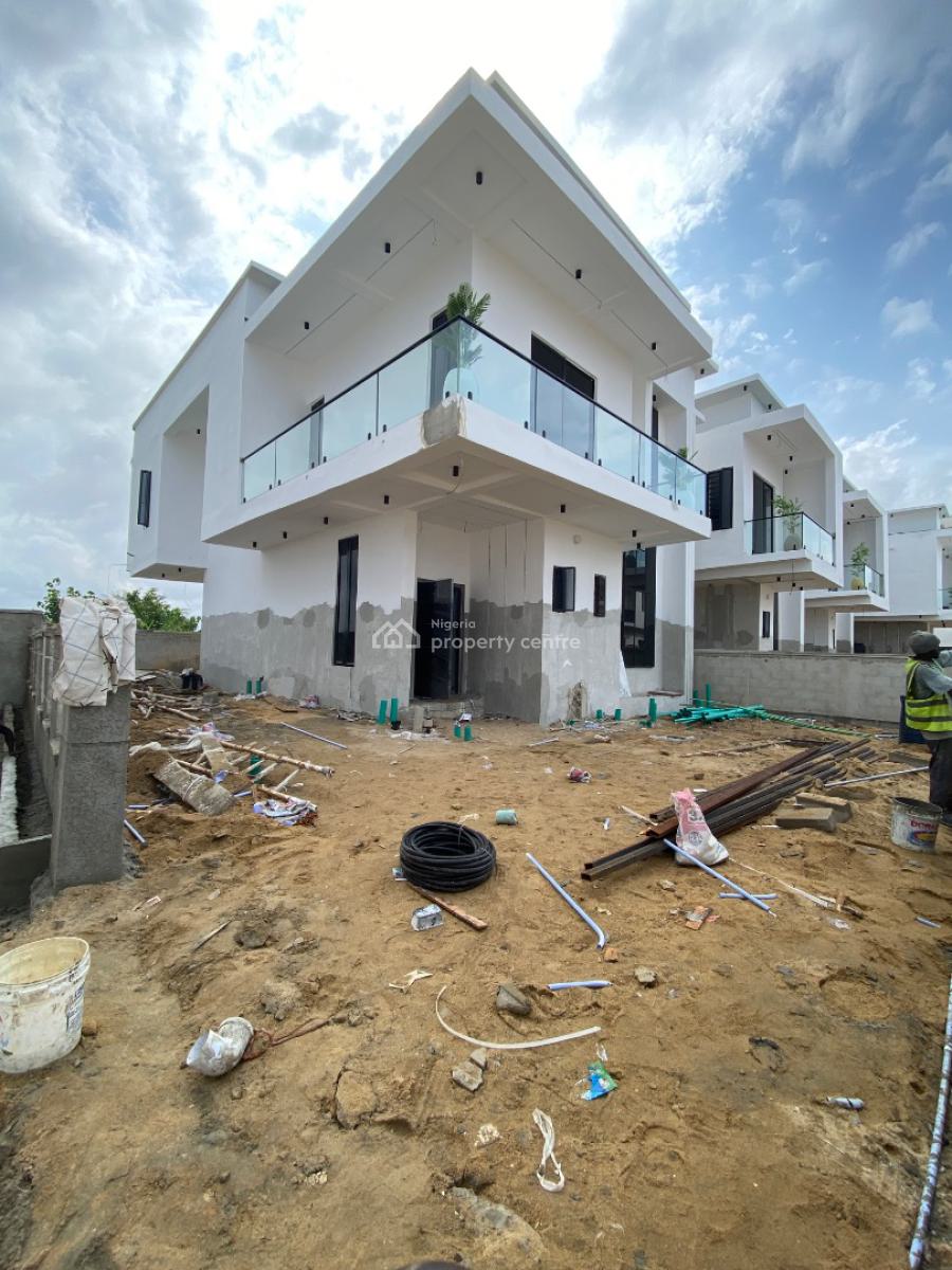 Luxury 5 Bedroom Fully Detached Duplex with Swimming Pool, Bq, Ajah, Lagos, Detached Duplex for Sale