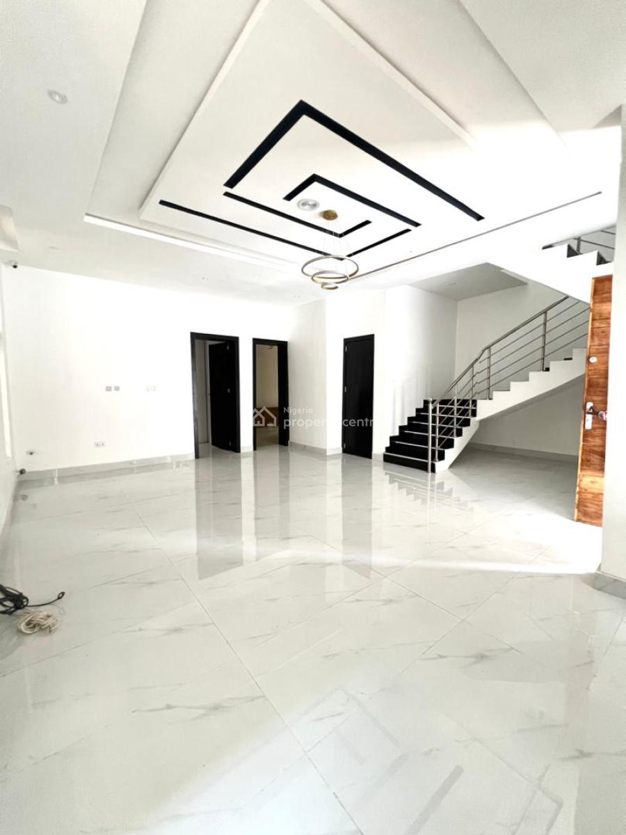 Newly Built 4 Bedroom Fully Detached Duplex with Bq in a Secure Estate, Chevron, Lekki, Lagos, Detached Duplex for Sale