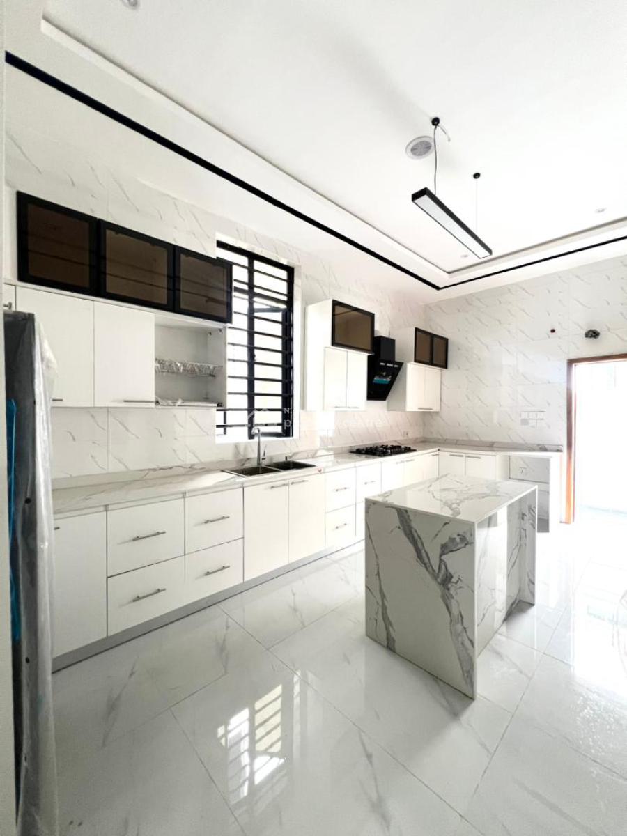 Newly Built 4 Bedroom Fully Detached Duplex with Bq in a Secure Estate, Chevron, Lekki, Lagos, Detached Duplex for Sale