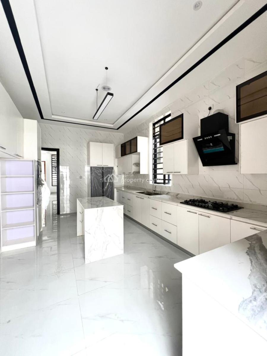 Newly Built 4 Bedroom Fully Detached Duplex with Bq in a Secure Estate, Chevron, Lekki, Lagos, Detached Duplex for Sale