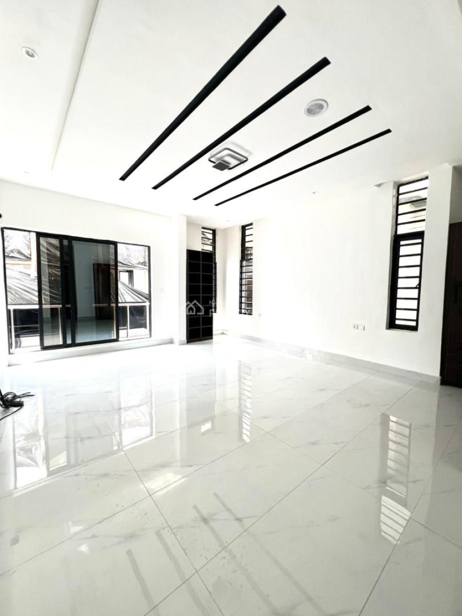 Newly Built 4 Bedroom Fully Detached Duplex with Bq in a Secure Estate, Chevron, Lekki, Lagos, Detached Duplex for Sale