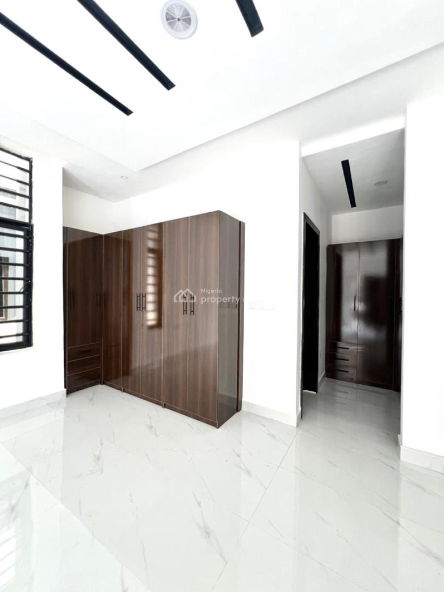 Newly Built 4 Bedroom Fully Detached Duplex with Bq in a Secure Estate, Chevron, Lekki, Lagos, Detached Duplex for Sale
