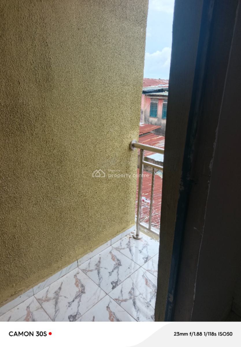 Brand New 1 Bedroom Apartment (miniflat), Off Market Street, Shomolu, Lagos, Mini Flat (room and Parlour) for Rent