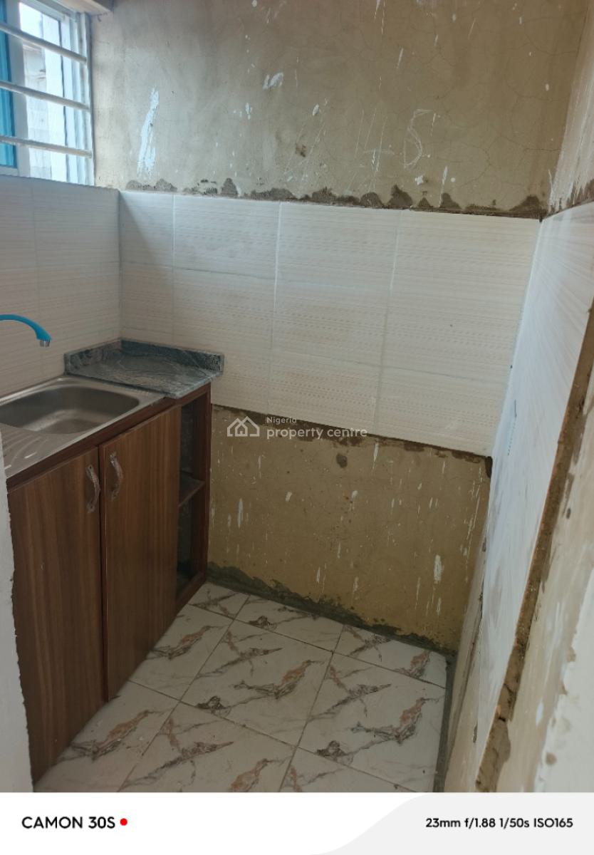 Brand New 1 Bedroom Apartment (miniflat), Off Market Street, Shomolu, Lagos, Mini Flat (room and Parlour) for Rent