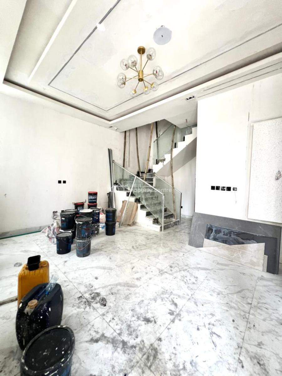 Newly Built 4 Bedroom Semi  Detached Duplex with Bq in a Secure Estate, Chevron, Lekki, Lagos, Semi-detached Duplex for Rent