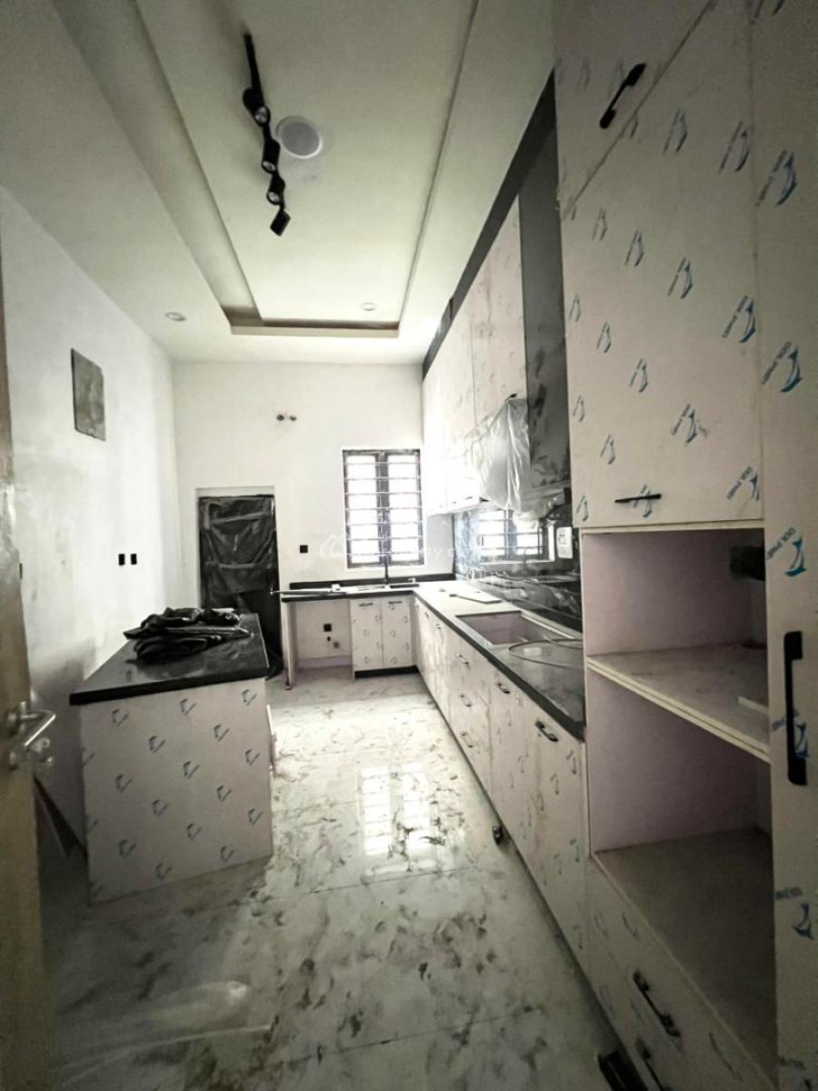 Newly Built 4 Bedroom Semi  Detached Duplex with Bq in a Secure Estate, Chevron, Lekki, Lagos, Semi-detached Duplex for Rent
