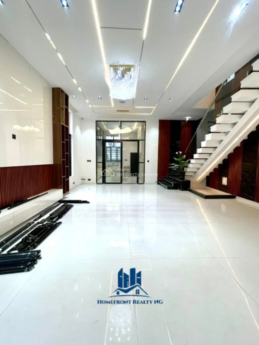 Beautifully Finished 5 Bedroom Detached Duplex with Pool, Osapa, Lekki, Lagos, Detached Duplex for Sale