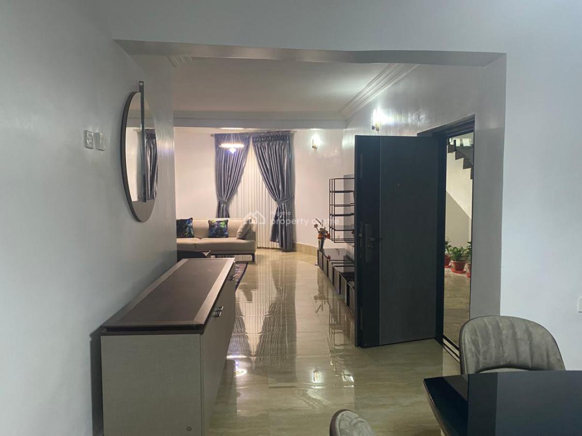 Fully Serviced and Furnished 3 Bedroom Flat Bq and 24/7 Light Supply, After  Ecowas., Asokoro District, Abuja, Flat / Apartment for Rent