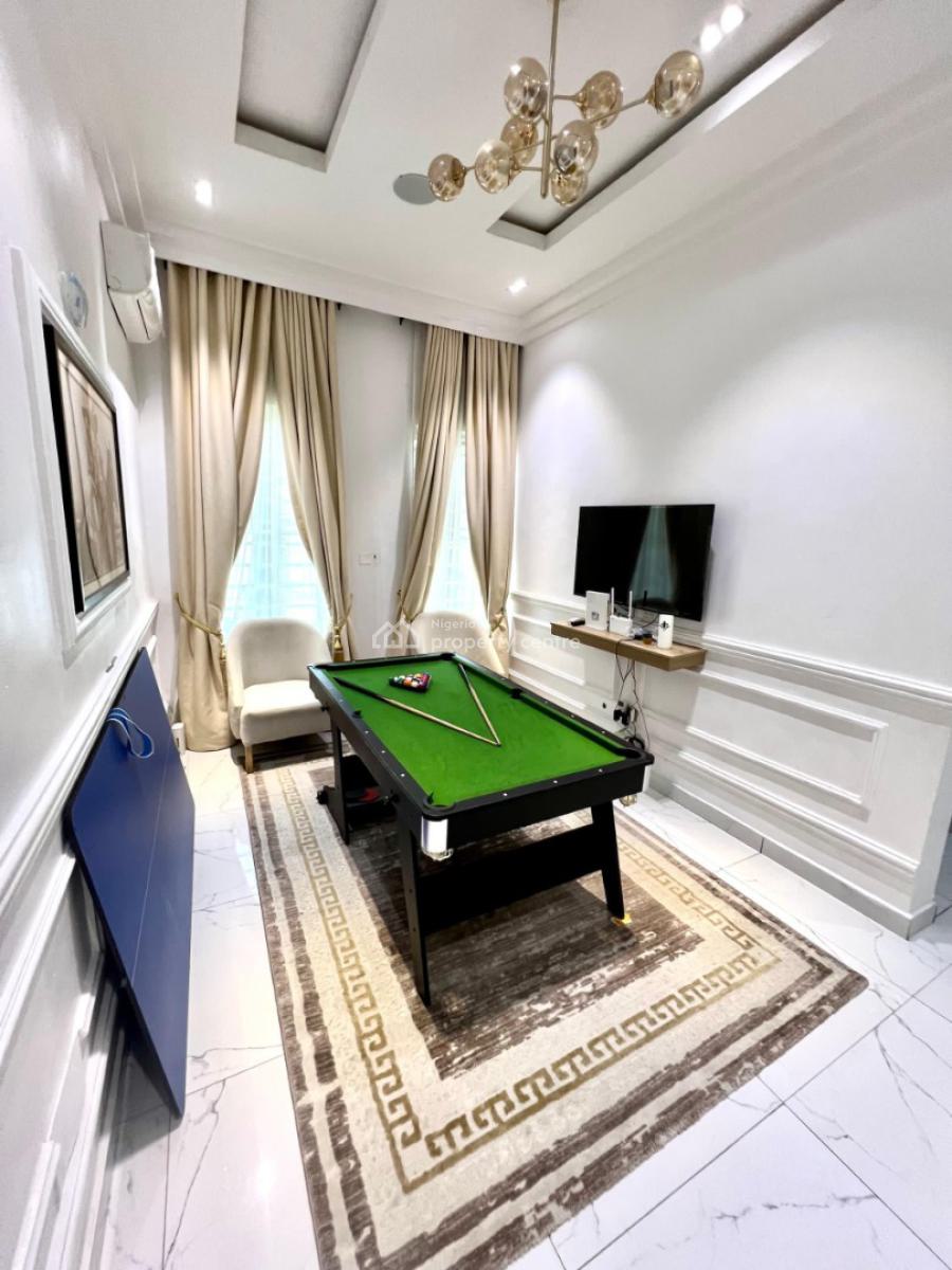 4 Bedroom Semi Detached Duplex with Snooker, Prince Ibrahim Ododfin, Idado, Lekki, Lagos, Flat / Apartment Short Let