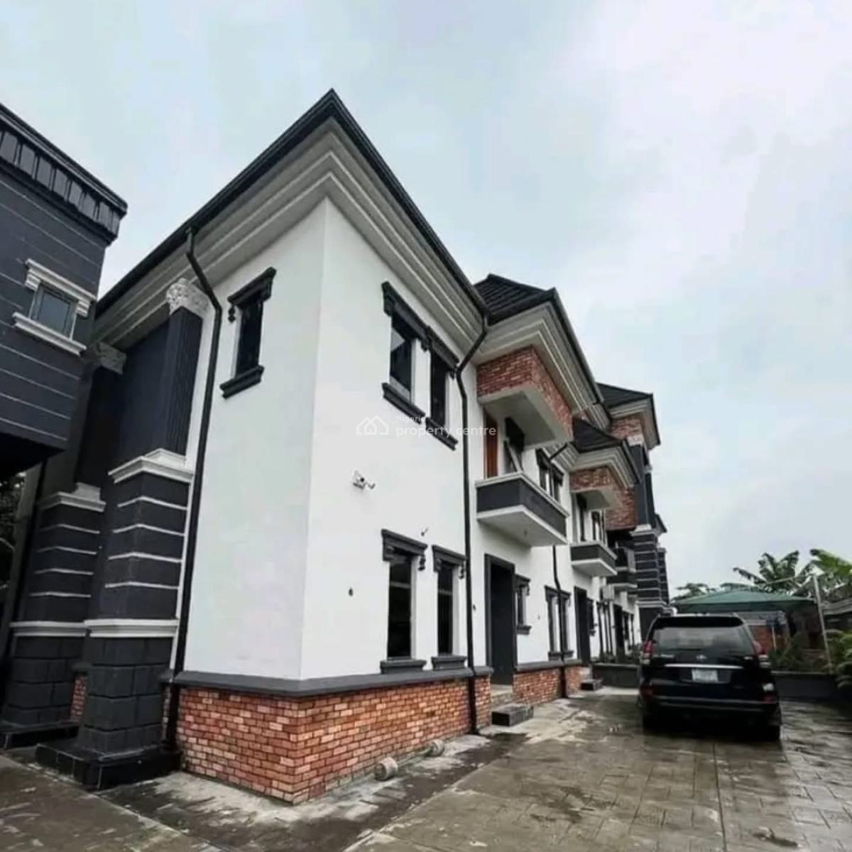 6 Bedroom Duplex with 2 Bedroom Duplex, Rumuoduru Port Harcourt, Port Harcourt, Rivers, Semi-detached Duplex for Sale