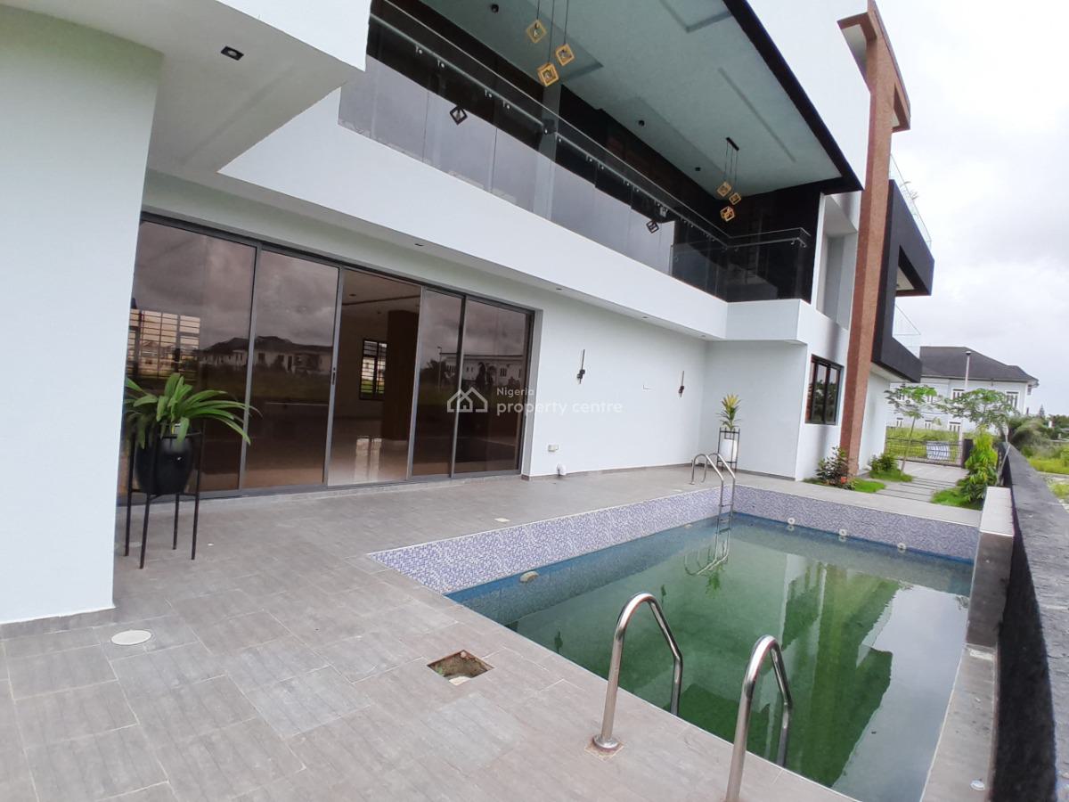 5 Bedroom Detached Duplex with Bq, Pool, Cinema, Elevator, Royal Gardens Estate, Ajah, Lekki, Lagos, Detached Duplex for Sale