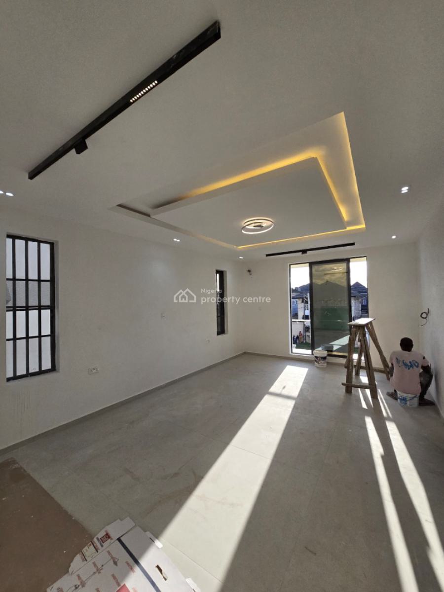 State of The Art Luxurious 4 Bedroom Semi-detached House with Bq, Lekki Phase 1, Lekki, Lagos, Semi-detached Duplex for Rent