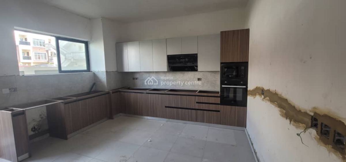 Water View Luxury 5 Bedrooms Terraced with Bq, Lekki Phase 1, Lekki, Lagos, Terraced Duplex for Rent