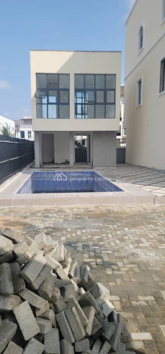 Water View Luxury 5 Bedrooms Terraced with Bq, Lekki Phase 1, Lekki, Lagos, Terraced Duplex for Rent